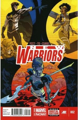 New Warriors (5th Series) 2 published by Marvel with cover art by Ramon K. Perez