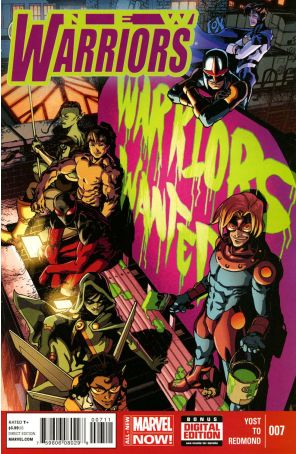 New Warriors (5th Series) 7 published by Marvel with cover art by Takeshi Miyagawa