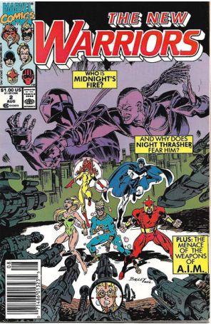 The New Warriors 2 (Newsstand) published by Marvel
