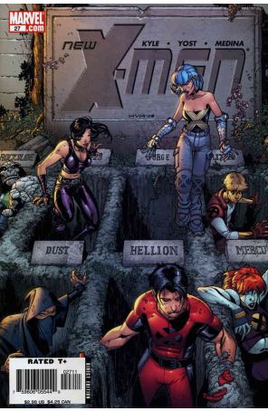 New X-Men (2nd Series) 27 published by Marvel with cover art by Paco Medina
