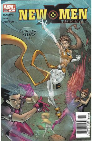New X-Men (2nd Series) 4 (Newsstand) published by Marvel with cover art by Randy Green