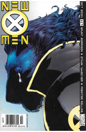 The New X-Men 117 (Newsstand) published by Marvel with cover art by Frank Quitely