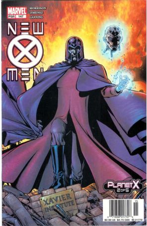 The New X-Men 147 (Newsstand) published by Marvel with cover art by Phil Jimenez