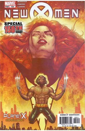 The New X-Men 150 published by Marvel with cover art by Phil Jimenez