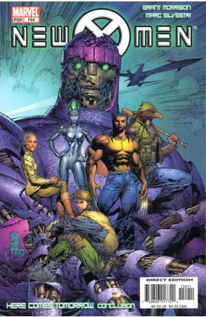 The New X-Men 154 published by Marvel with cover art by Marc Silvestri