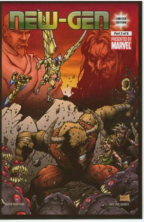 New-Gen 2 published by Marvel with cover art by Abdul Rashid
