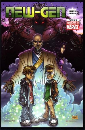 New-Gen 3 published by Marvel with cover art by Abdul Rashid