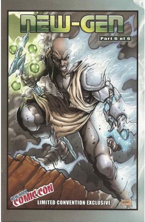 New-Gen 6A published by Marvel with cover art by Abdul Rashid