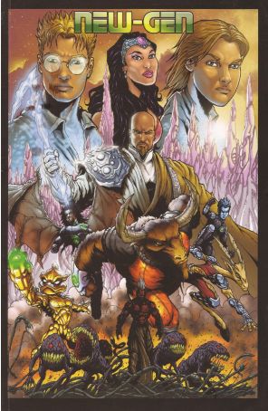 New-Gen TPB 1 published by APNG with cover art by Abdul Rashid