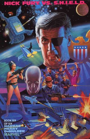 Nick Fury vs. S.H.I.E.L.D. 6 published by Marvel with cover art by Tom Palmer