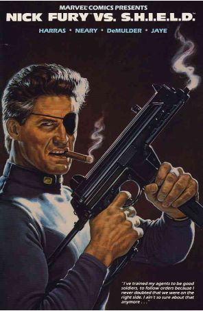 Nick Fury vs. S.H.I.E.L.D. TPB 1 published by Marvel with cover art by Bob Larkin