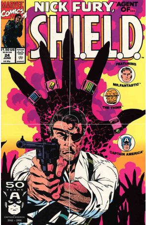 Nick Fury, Agent of S.H.I.E.L.D. (3rd Series) 24 published by Marvel with cover art by Butch Guice
