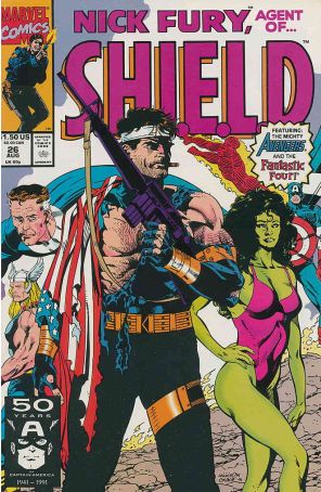 Nick Fury, Agent of S.H.I.E.L.D. (3rd Series) 26 published by Marvel with cover art by Butch Guice