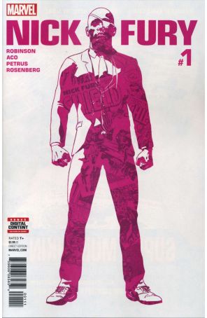 Nick Fury 1 published by Marvel with cover art by ACO