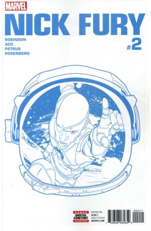 Nick Fury 2 published by Marvel with cover art by Aco