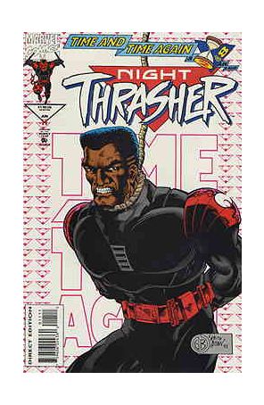 Night Thrasher 11 published by Marvel with cover art by David Boller