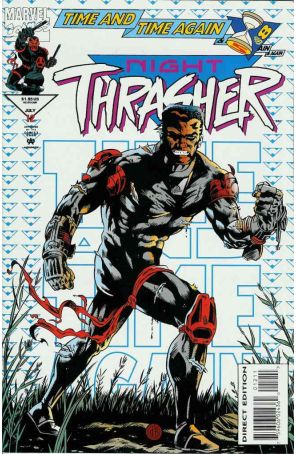 Night Thrasher 12 published by Marvel with cover art by David Boller