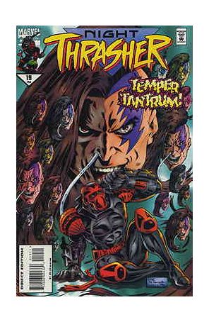 Night Thrasher 19 published by Marvel with cover art by Lee Sullivan