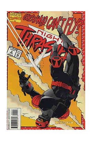 Night Thrasher 5 published by Marvel with cover art by Javier Saltares