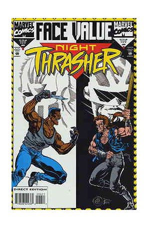Night Thrasher 6 published by Marvel with cover art by David Boller