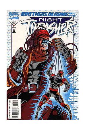 Night Thrasher 7 published by Marvel with cover art by David Boller