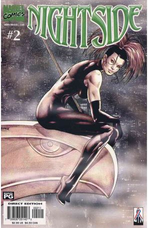 Nightside 2 published by Marvel with cover art by Tom Derenick