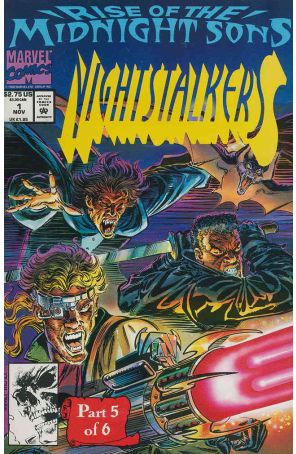 Nightstalkers 1 published by Marvel with cover art by Ron Garney