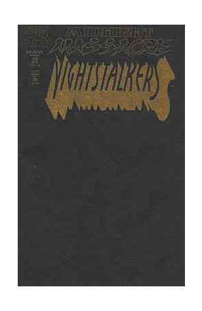 Nightstalkers 10 published by Marvel with cover art by Kirk Van Wormer