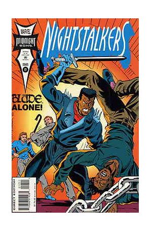 Nightstalkers 17 published by Marvel with cover art by Ed Murr