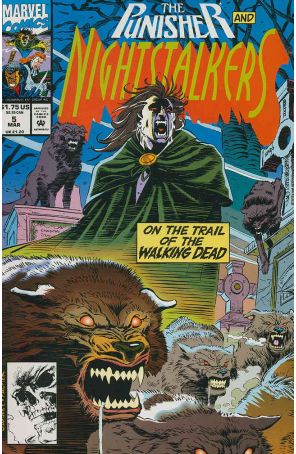 Nightstalkers 5 published by Marvel with cover art by Ron Garney