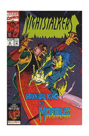 Nightstalkers 8 published by Marvel with cover art by Ron Garney