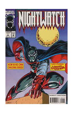 Nightwatch 1 published by Marvel with cover art by Ron Lim