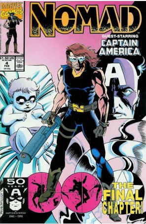 Nomad (Ltd. Series) 4 published by Marvel with cover art by James W. Fry III