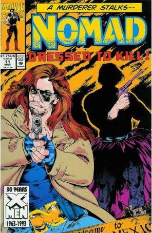 Nomad 11 published by Marvel with cover art by Rick Mays
