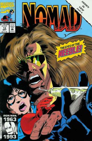 Nomad 13 published by Marvel with cover art by Patrick Olliffe