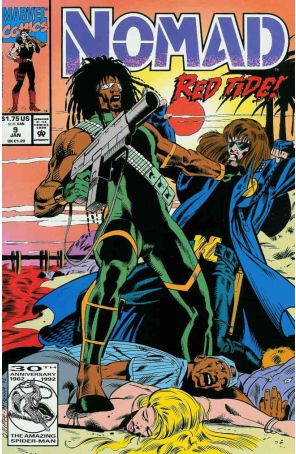Nomad 9 published by Marvel with cover art by Patrick Olliffe