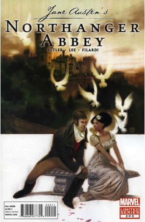 Northanger Abbey 2 published by Marvel with cover art by Julian Totino Tedesco