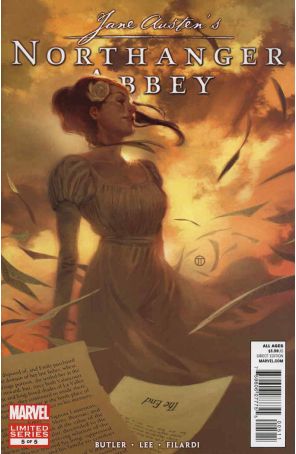 Northanger Abbey 5 published by Marvel with cover art by Julian Totino Tedesco