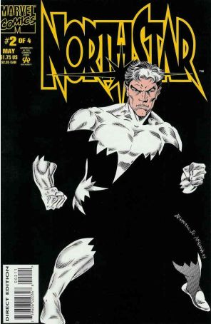 Northstar 2 published by Marvel with cover art by Dario Carrasco