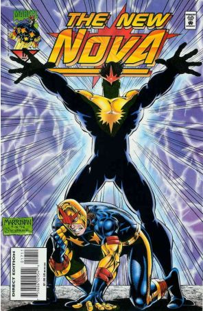 Nova (2nd Series) 17 published by Marvel with cover art by Chris Marrinan