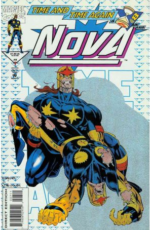 Nova (2nd Series) 7 published by Marvel with cover art by Chris Marrinan