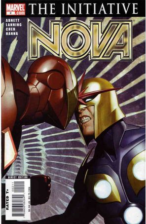 Nova (4th Series) 2 published by Marvel with cover art by Adi Granov