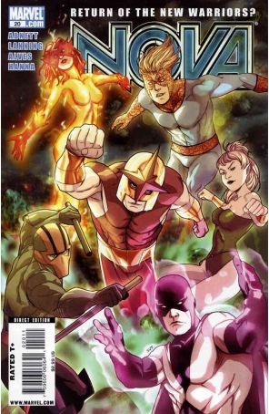 Nova (4th Series) 20 published by Marvel with cover art by Steve Uy