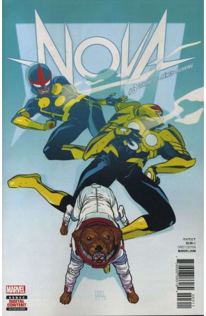Nova (7th Series) 3 published by Marvel with cover art by Ramon K. Perez