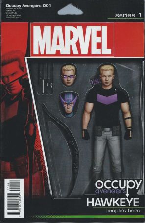 Occupy Avengers 1D published by Marvel with cover art by John Tyler Christopher