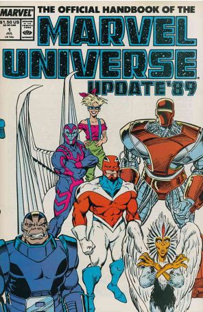 Official Handbook of the Marvel Universe (Vol. 3) 1 published by Marvel with cover art by Ron Frenz