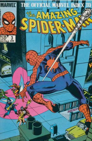 Official Marvel Index to the Amazing Spider-Man 3 published by Marvel with cover art by Paul Neary