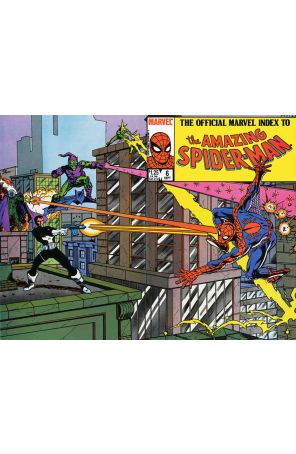 Official Marvel Index to the Amazing Spider-Man 6 published by Marvel with cover art by Bob Layton