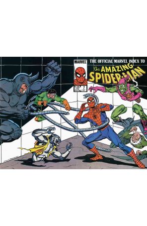 Official Marvel Index to the Amazing Spider-Man 7 published by Marvel with cover art by Ron Wilson