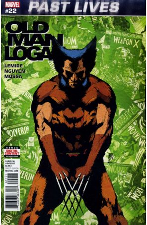Old Man Logan (2nd Series) 22 published by Marvel with cover art by Andrea Sorrentino